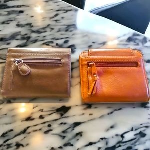 Lot of Two Liz Claiborne Leather Wallets